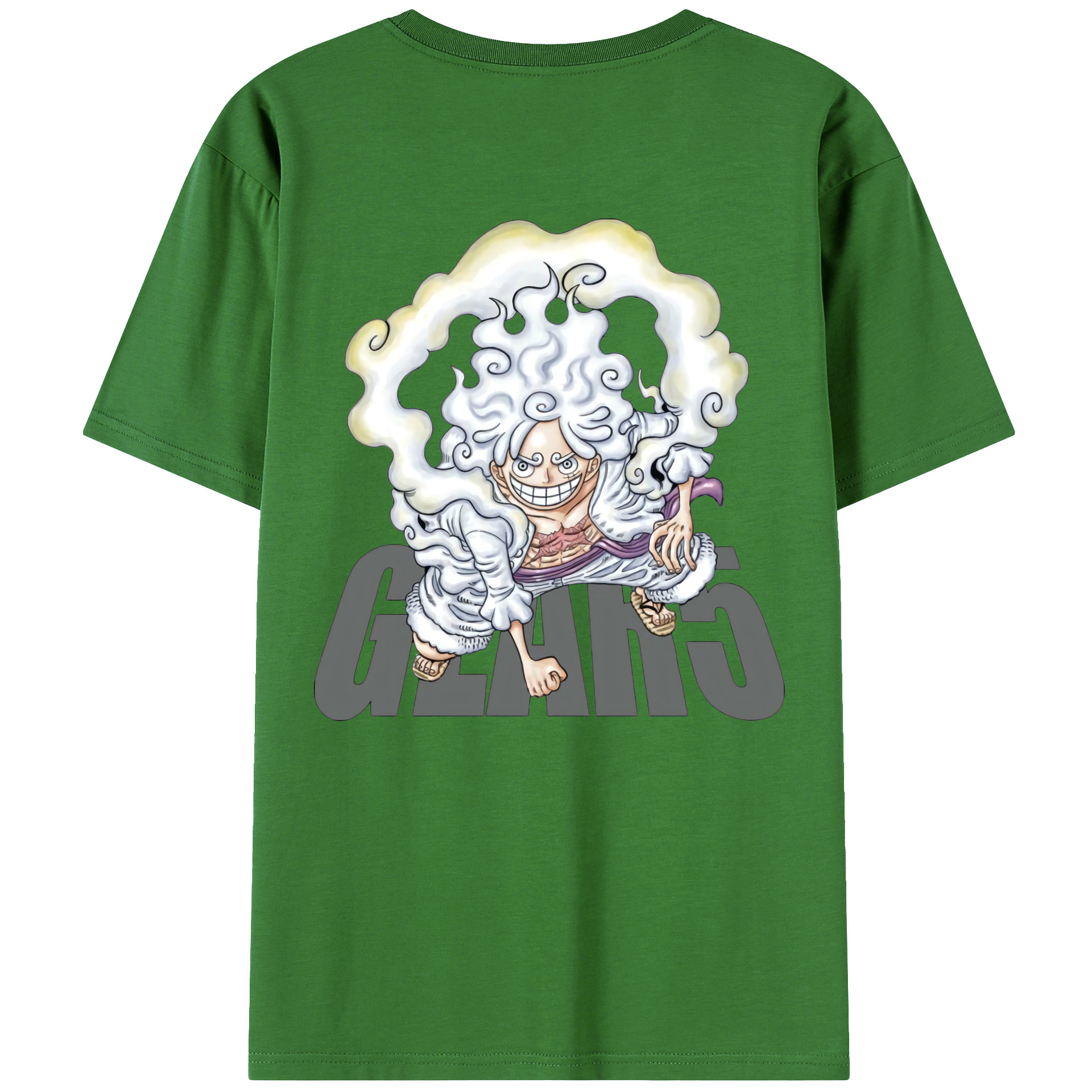 ワンピース モンキー・D・ルフィ ONE PIECE Monkey D. Luffy レディース半袖Tシャツ(バックプリント)
